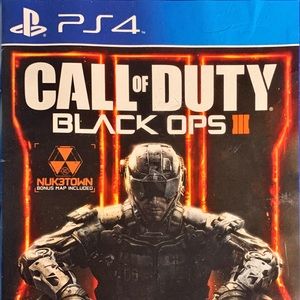 PS4 call of duty black opts 3